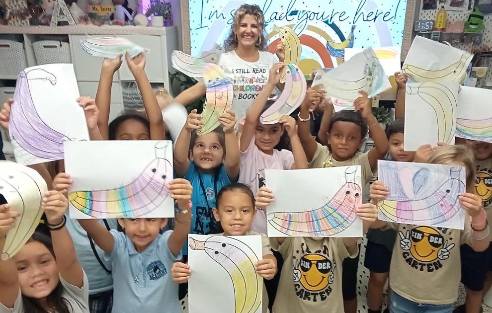 Copy of Facebook May 2024 - fb Career Day Outreach May 28 kids drawings from career day outreach